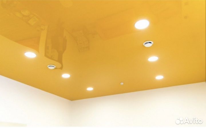 Натяжные потолки