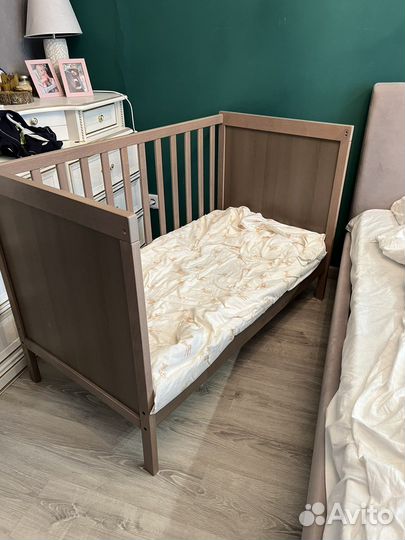 Детская Кровать с матрасом икеа IKEA