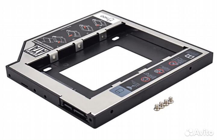 OptiBay Адаптер для SSD HDD 12,7mm-9,5mm