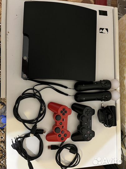 Sony PlayStation 3 SuperSlim 1000gb 87 игр прошита