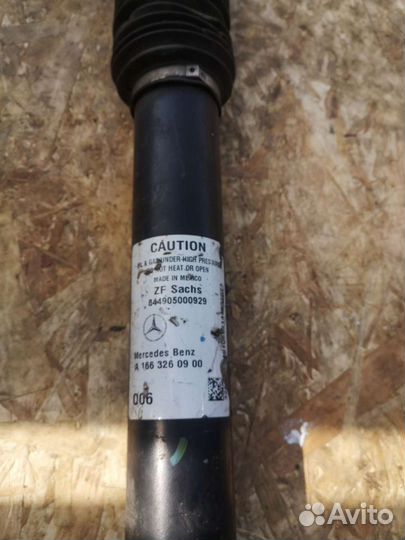 Mercedes w166 амортизатор задний