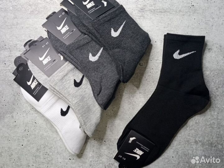 Носки nike хлопок 10 пар