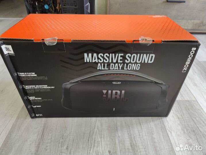 Колонка jbl boombox 3