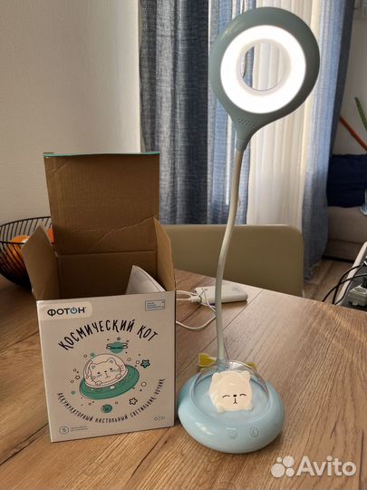 Светильник и ночник Космический кот