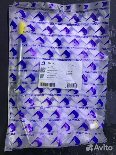 Трубка топливная renault Морковка