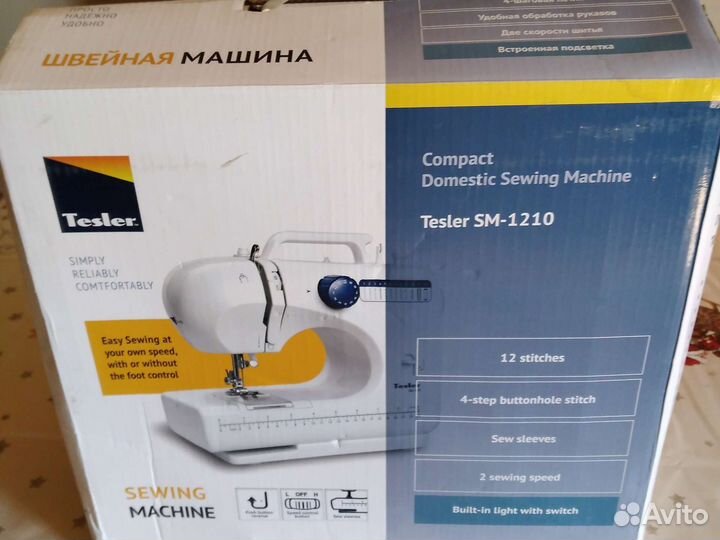 Швейная машина Tesler MS-1210