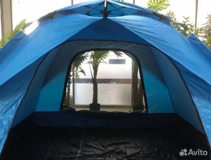 Палатка туристическая 2073, 210х210х150см, автомат
