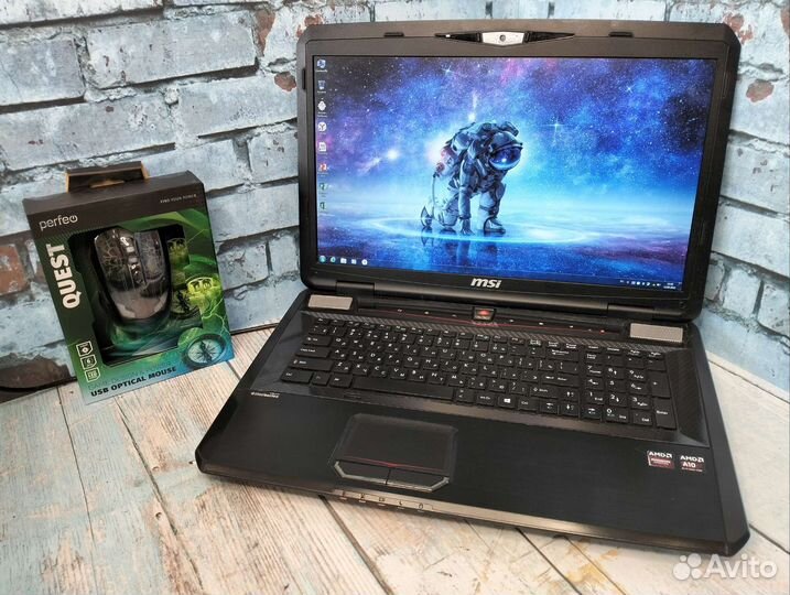 Игровой MSI 17.3 Full HD/ RAM 12/ SSD 512