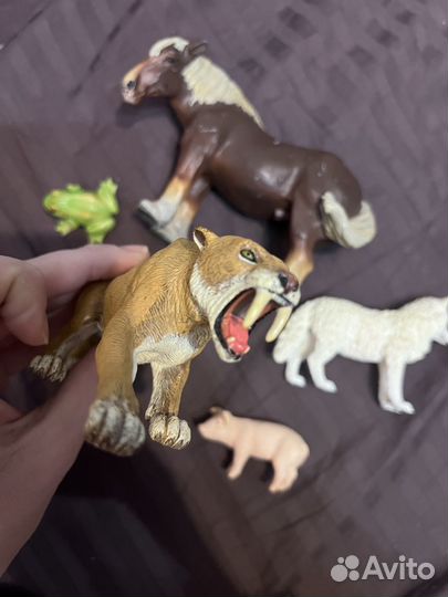 Фигурки животных schleich и другие