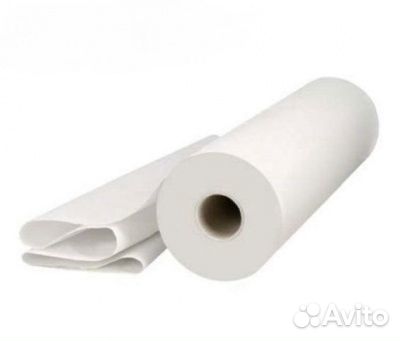 Простыни одноразовые в рулоне с перфорацией, 100шт