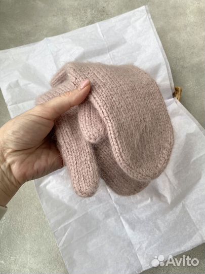 Варежки женские ручная работа