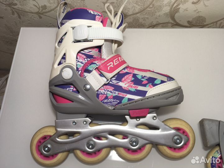 Роликовые коньки раздвижные Reaction 26-31р