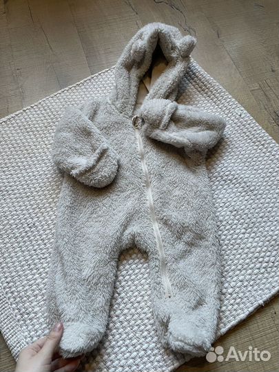 Комбинезон плюшевый 62