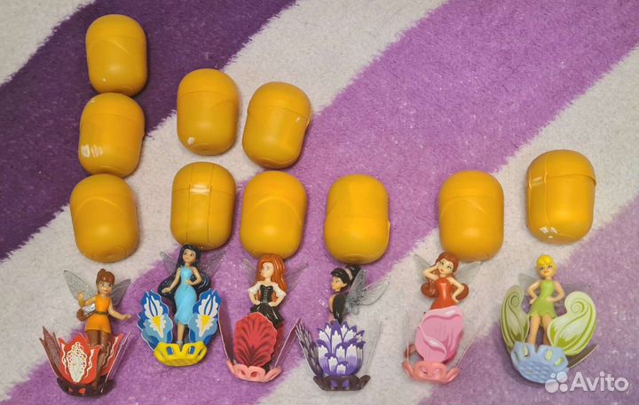 Игрушки из киндера, дисней Феи