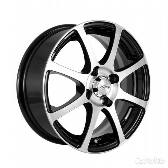 R14 4x100 5,5J ET35 D67,1 X'trike X-114М BK/FP
