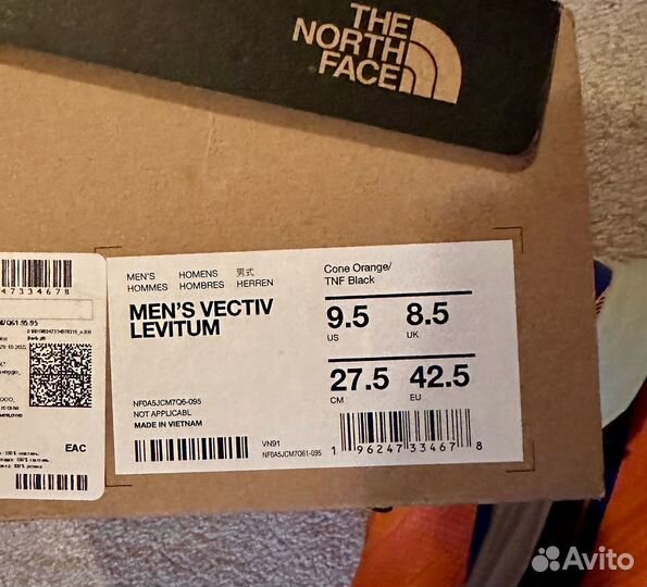 Кроссовки TNF The North Face Vectiv Levitum