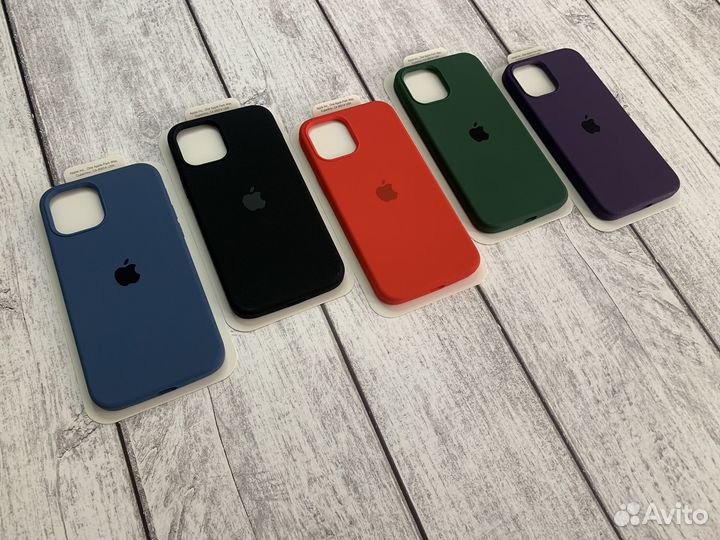 Чехол iPhone 12/12Pro Силиконовый Silicone MagSafe