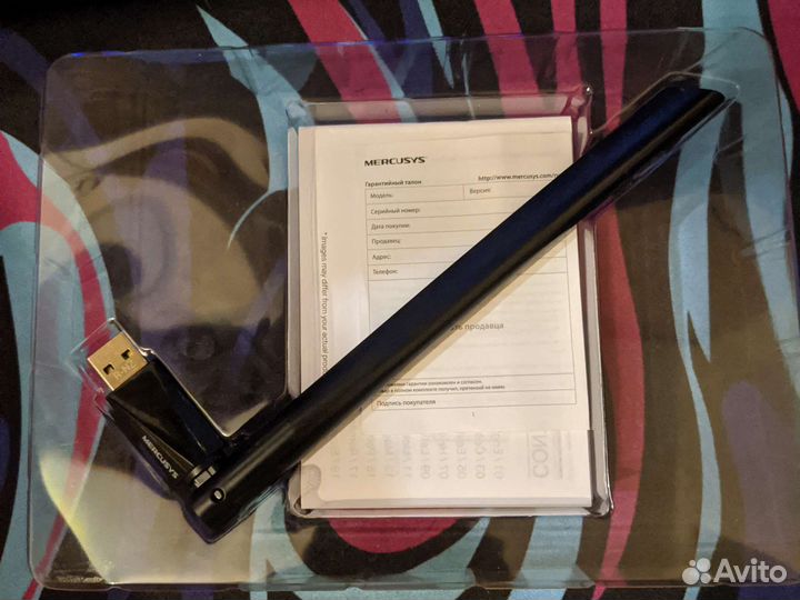 Wi-Fi адаптер Mercusys MU6H (AC650)