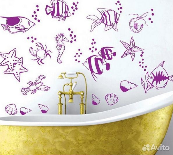 Декоративные интерьерные наклейки