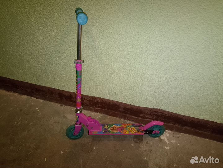 Самокат детский двухколесный бу