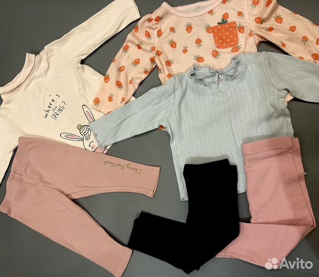 Пакет вещей на девочку 74 размер