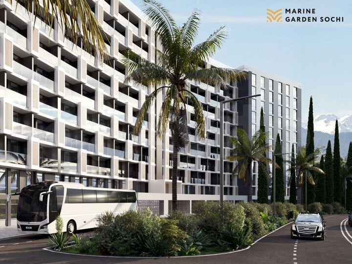 Апартаменты-студия, 24,8 м², 2/8 эт.