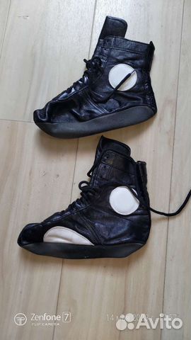 Борцовки натуральная кожа