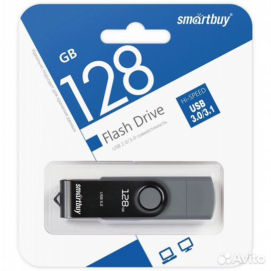 Smart Buy USB 3.0 128GB Twist Dual Type-C/Type-A