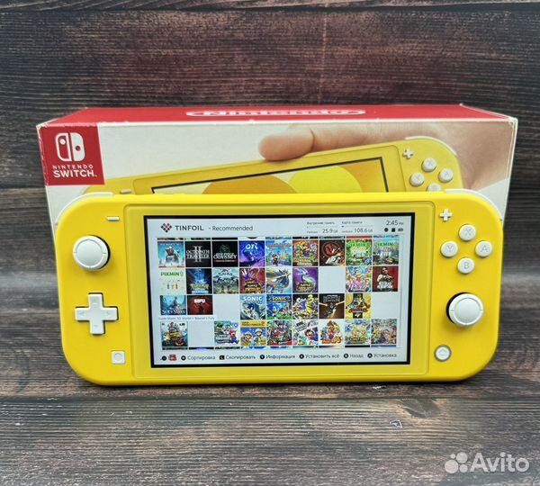 Nintendo Switch Lite 128Gb(Прошитая,Новая,Игры)