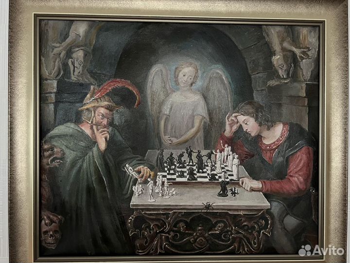 Картина Шахматисты Мориц Ретч