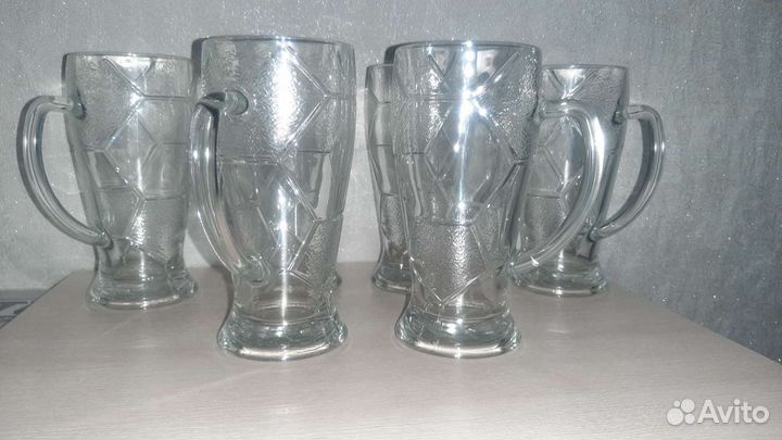 Набор пивных кружек 6 шт