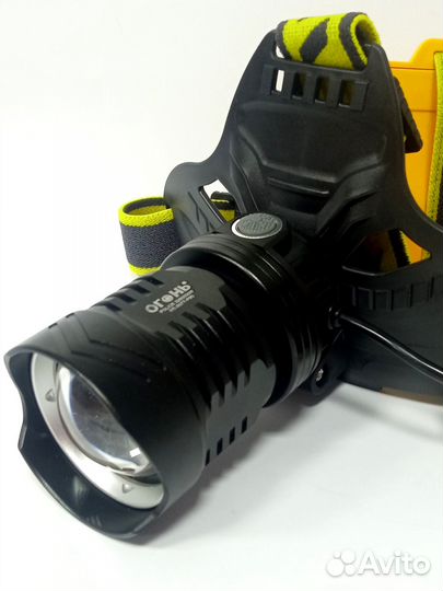 Фонарь Огонь hт-3077-P90 налобный яркий 200W