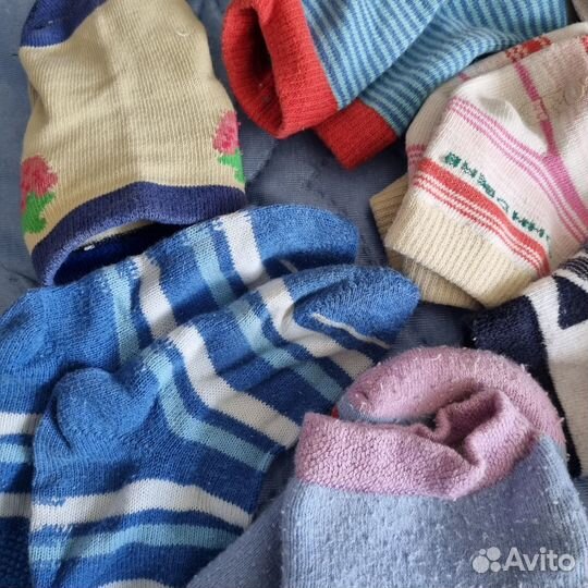 Носки детские б/у с рождения до года
