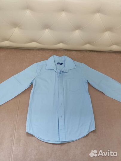 Рубашка пакетом на мальчика 128