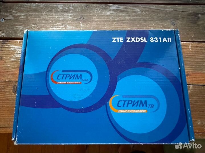 Модем ZTE zxdsl 831AII Стрим