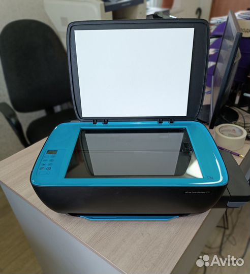 Принтер c мфу струйный HP Tank Wireless 419