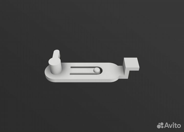 Фиксатор открывания задней пепельницы Passat B5