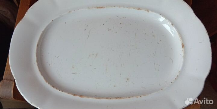 Блюдо фаянс Кузнецов