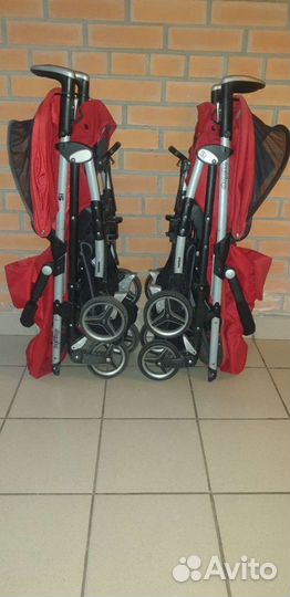 Коляска Пег перего Си Италия красные