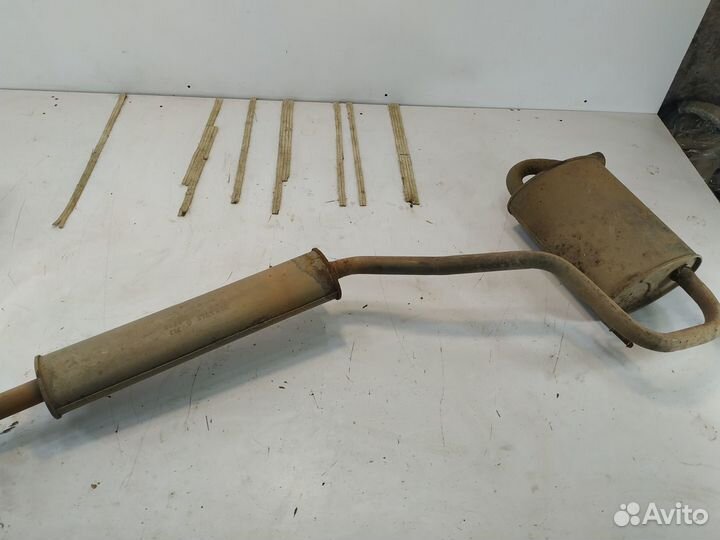 Renault Duster Глушитель