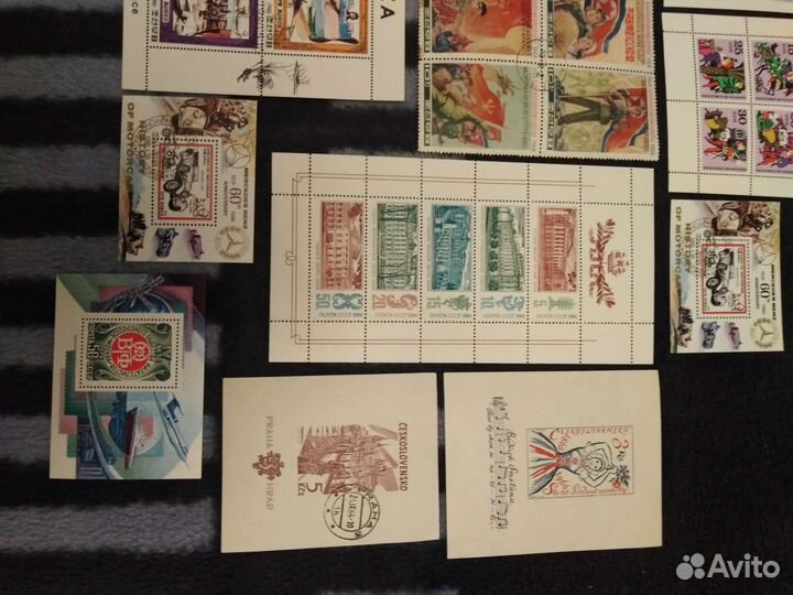 Марки почтовые,блоки СССР