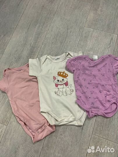 Вещи пакетом на девочку 62-74