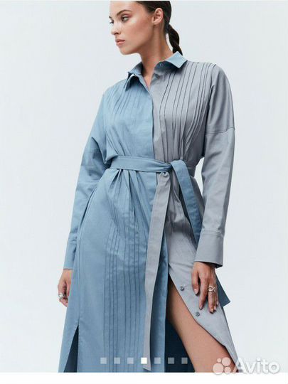 Платье-рубашка oversize