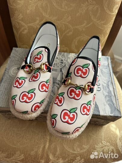 Эспадрильи gucci