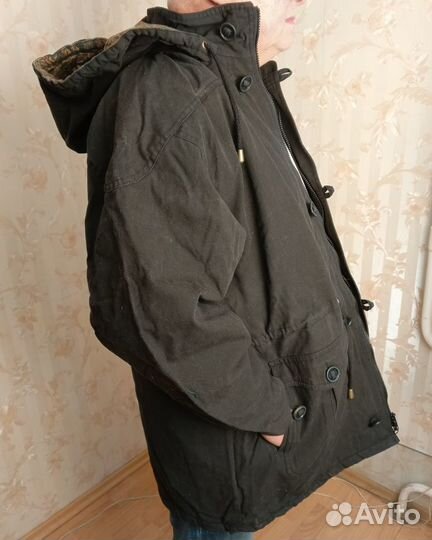 Мужская зимняя куртка черная Code Zero