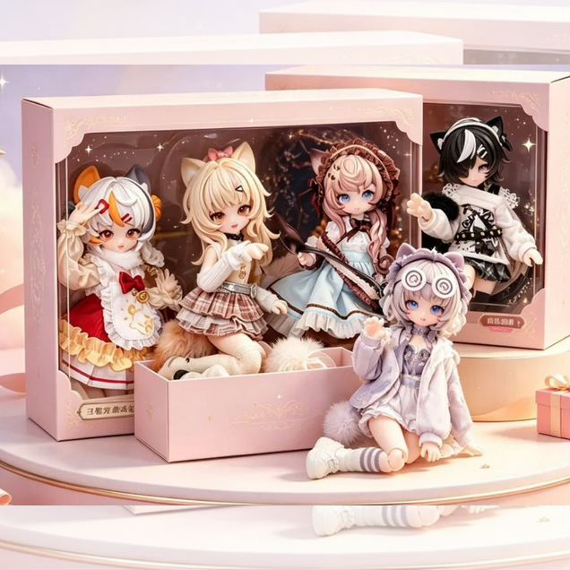 Кукла-кошка bjd Meow Power 1/8 Мяу в 8 степени