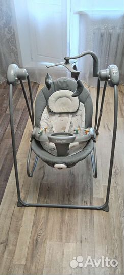 Детские электрокачели Babyton 2в1