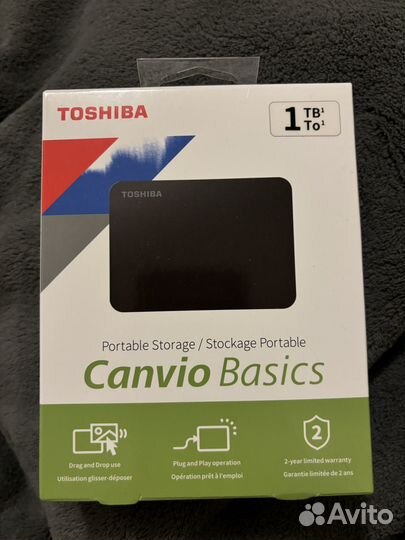 Toshiba canvio basics 1tb