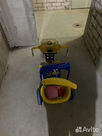 Детский трехколесный велосипед