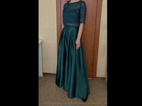 Вечернее платье на выпускной р 42-44 (топ + юбка)